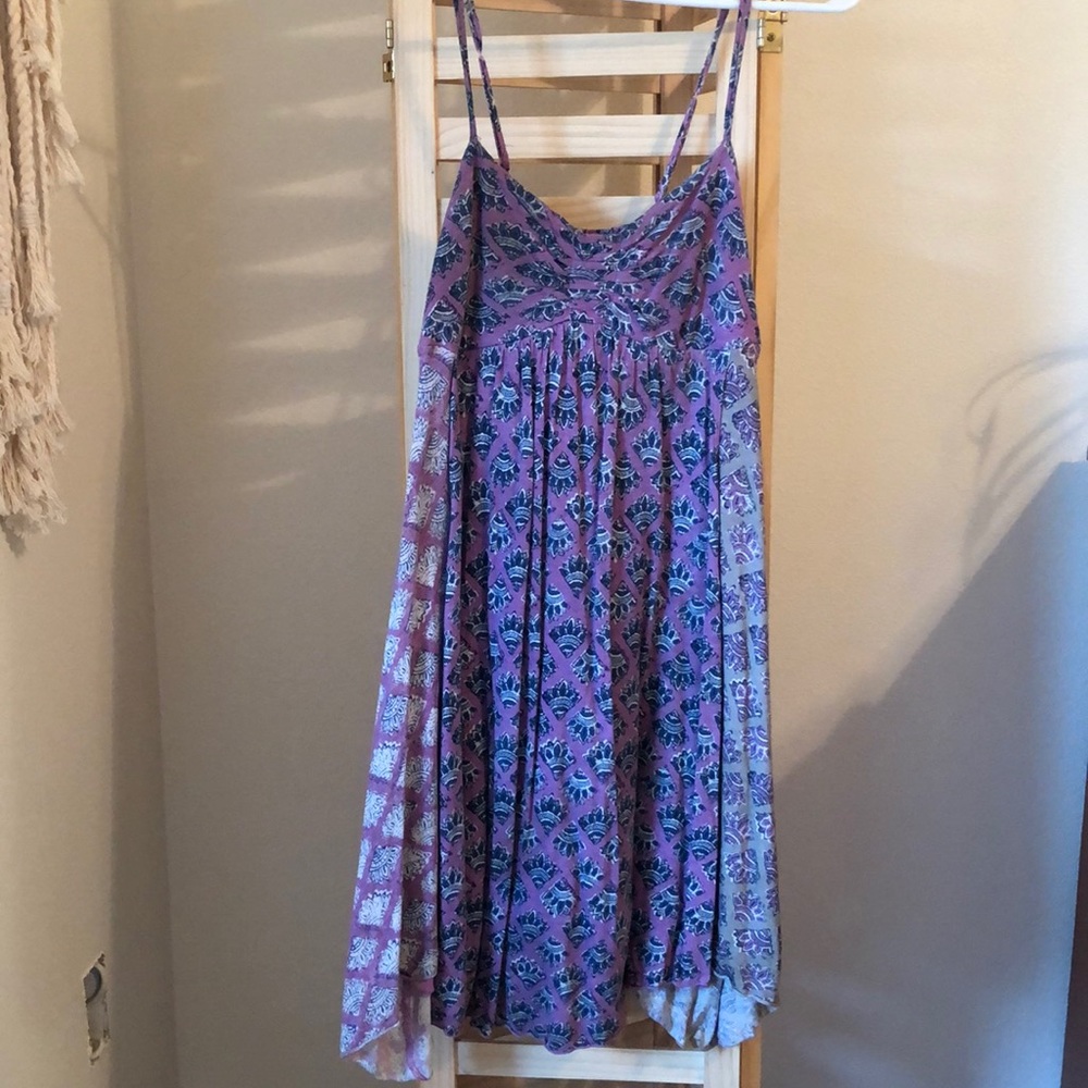 Patchwork Bandana Summer Dress, American Eagle